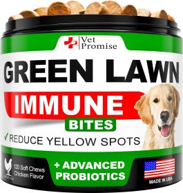 Grass Burn Spot Chews for Dogs Dog Urine Neutralizer for Lawn 120 Grass Green Dog Chews Grass Savers for Dog Urine Dog Pee Grass Neutralizer with Prob